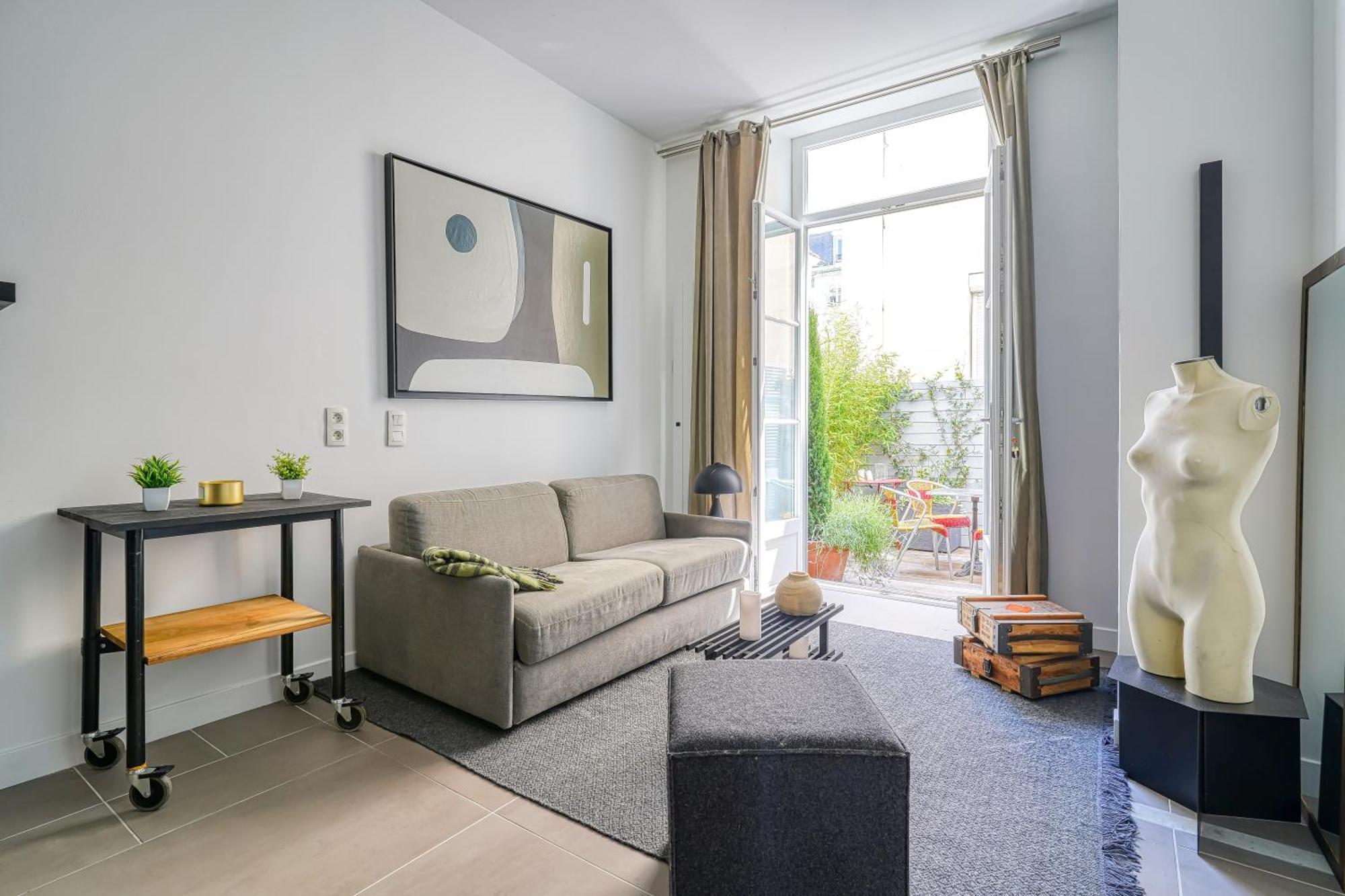 Appartement Amazing Private Terrasse-Sentier à Paris Extérieur photo